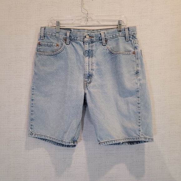 Levi's Other - Vintage Levis 505 Shorts Mens 36 Relaxed Fit Medium Wash 100% Cotton Denim 35x9
